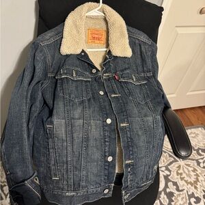 Levi's Sherpa Lined Denim Jacket